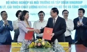 Vingroup và Bộ Nông nghiệp Môi trường hợp tác tăng trưởng xanh