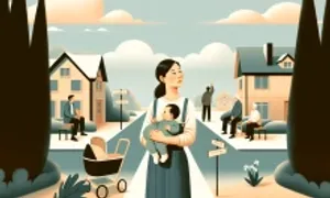 Theo chồng sang nước ngoài hay ở lại chăm con Theo chồng sang nước ngoài hay ở lại chăm con