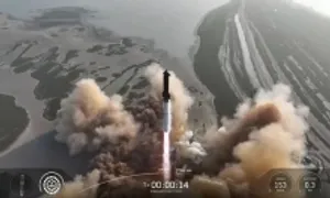 Tên lửa Starship phát nổ sau khi bay vào không gian Tên lửa Starship phát nổ sau khi bay vào không gian