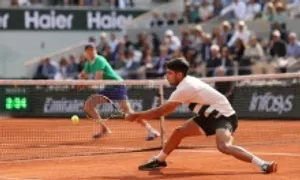 Alcaraz, Sinner chạy bao xa tại chung kết Roland Garros Alcaraz, Sinner chạy bao xa tại chung kết Roland Garros