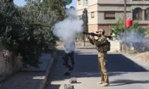 Tử khí bao trùm thành phố miền nam Syria