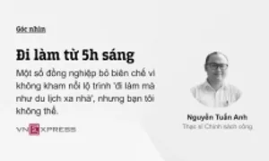 Đi làm từ 5h sáng Đi làm từ 5h sáng