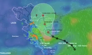 Áp thấp nhiệt đới vào vịnh Bắc Bộ Áp thấp nhiệt đới vào vịnh Bắc Bộ