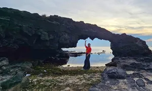 Cổng Tò Vò ở đảo Lý Sơn thành di tích quốc gia