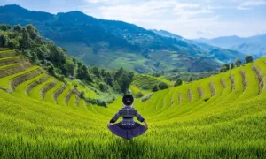 Ngắm mùa lúa Mù Cang Chải bắt đầu chín sớm
