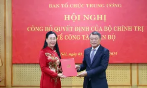 Bí thư Quảng Ngãi làm Phó ban Tổ chức Trung ương Bí thư Quảng Ngãi làm Phó ban Tổ chức Trung ương