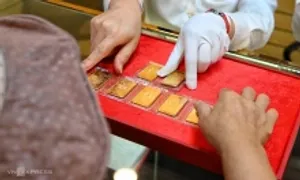 Ngân hàng đầu tiên ra mắt thương hiệu vàng miếng