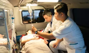 Bệnh viện Hoàn Mỹ Sài Gòn đón bệnh nhân cấp cứu tại nhà Bệnh viện Hoàn Mỹ Sài Gòn đón bệnh nhân cấp cứu tại nhà