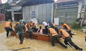 Người dân Lạng Sơn chạy lũ lần 3 vì vỡ đập