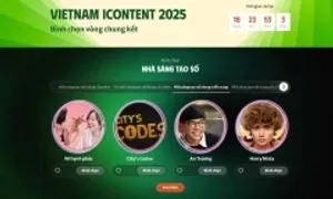 Mở cổng bình chọn vòng chung kết Vietnam iContent Awards 2025